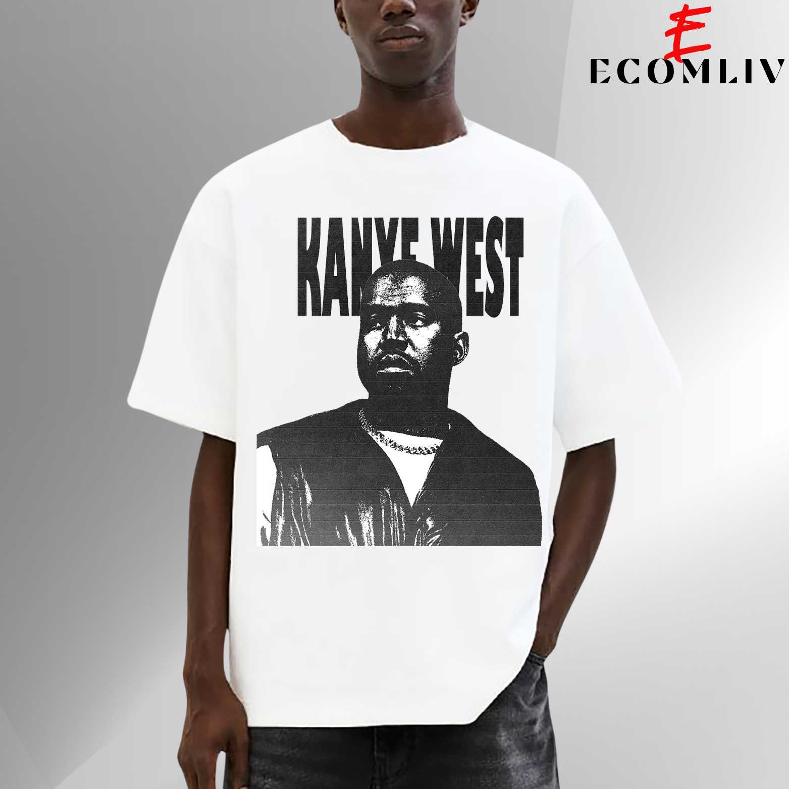 Kanye West Vintage T Shirt, Unisex Streetwear Shirt